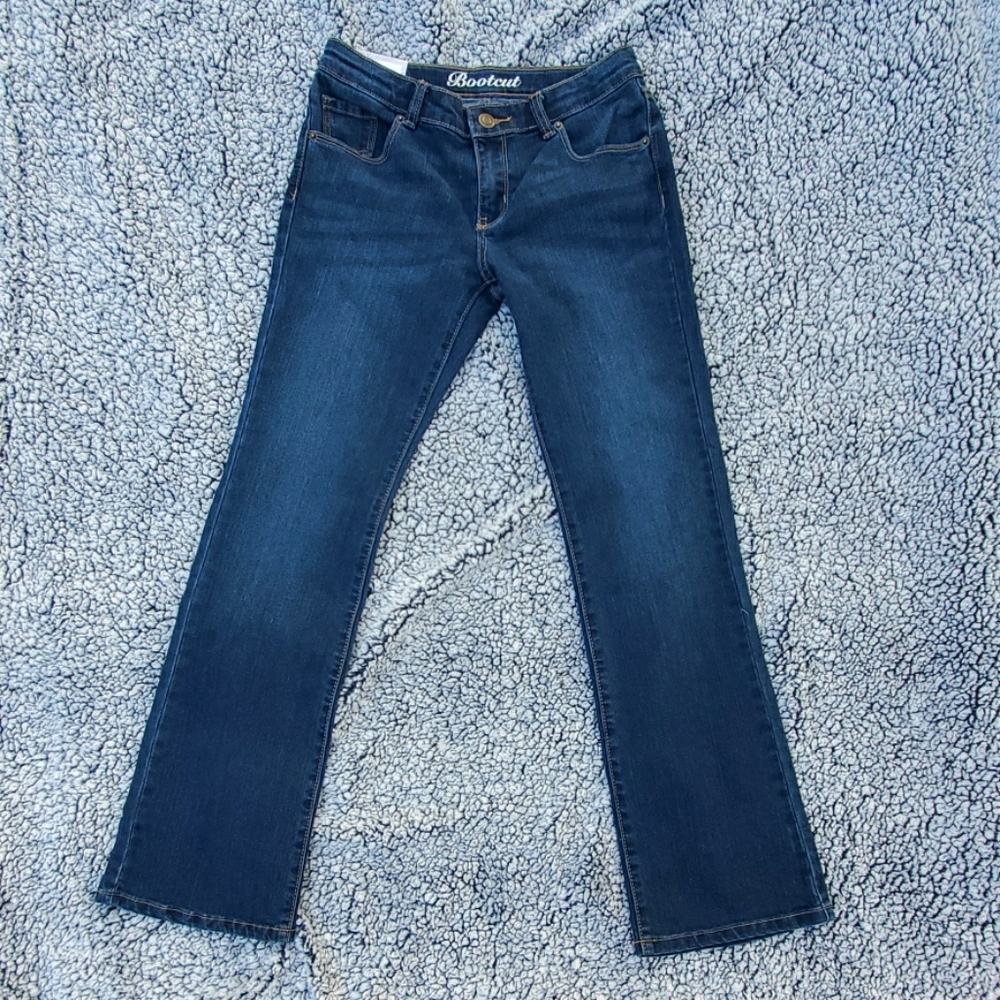NWT🆕 Crazy 8 girls size 12 regular boot cut Jean
